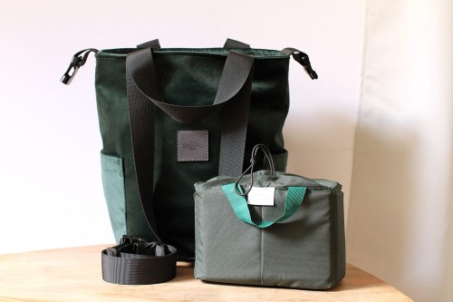 Torbo Plecak Fotograficzny Mini Torba na aparat Welurowa zielona green