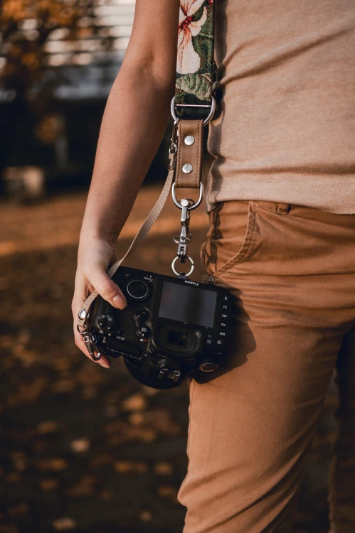 szelki fotograficzne w kwiaty