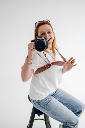 Szelka fotograficzna do aparatu pasek do lustrzanki kwarc różowy welur