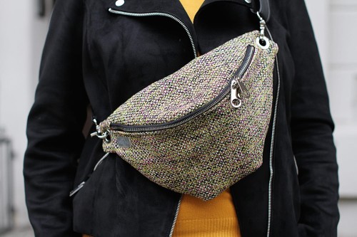Nerka XL Plecionka Pink&Yellow
